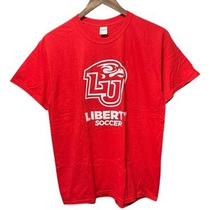 liberty University Eagles Soccer college collegiate short sleeve sports T-shirt